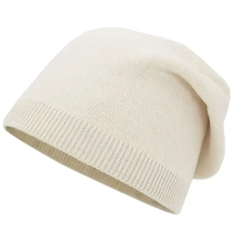 Bonnet femme élégant beige