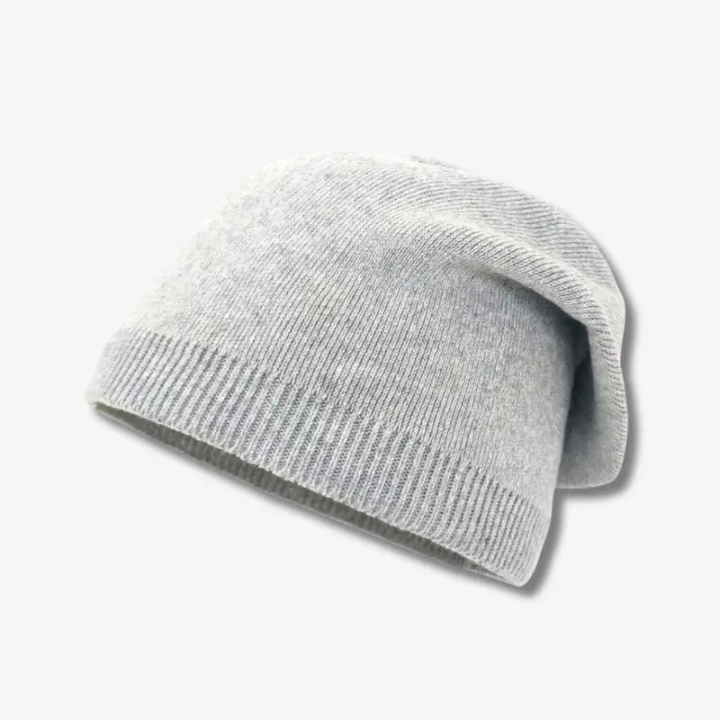 Bonnet femme élégant gris