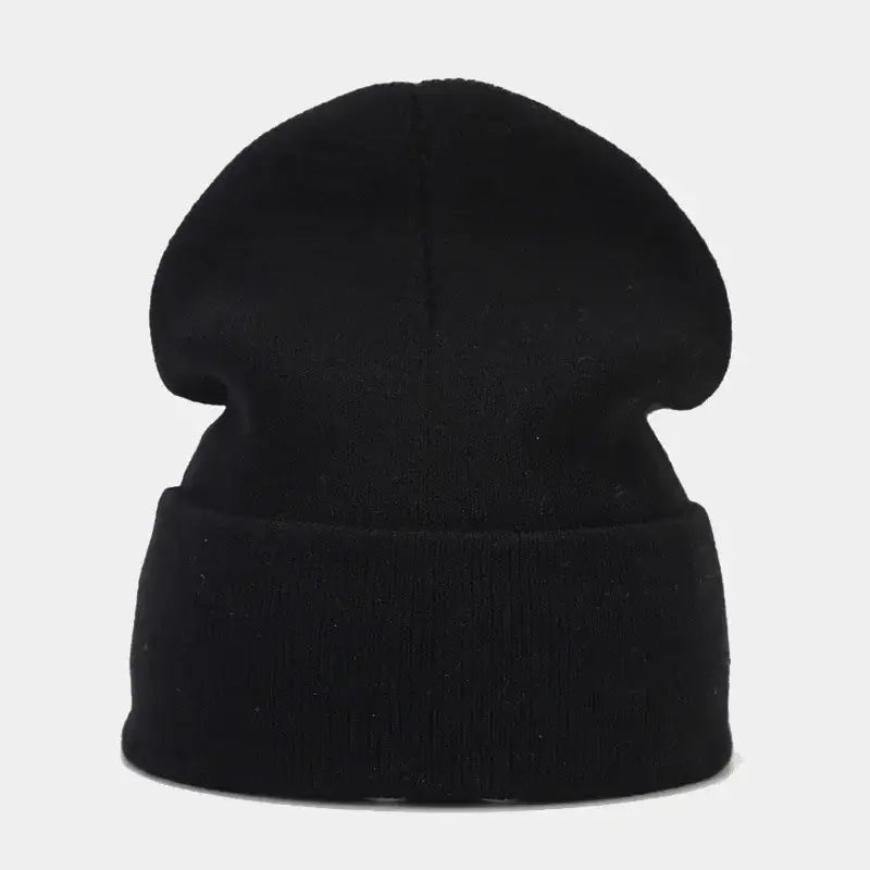 Bonnet hiver femme noir