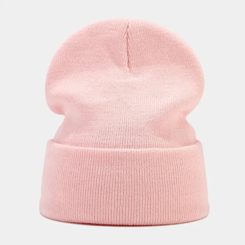 Bonnet hiver femme rose