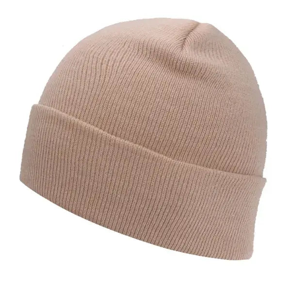 Bonnet homme court beige