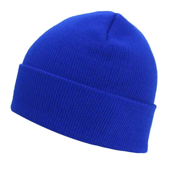 Bonnet homme court bleu