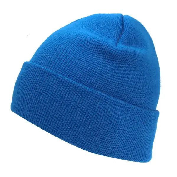 Bonnet homme court bleu clair