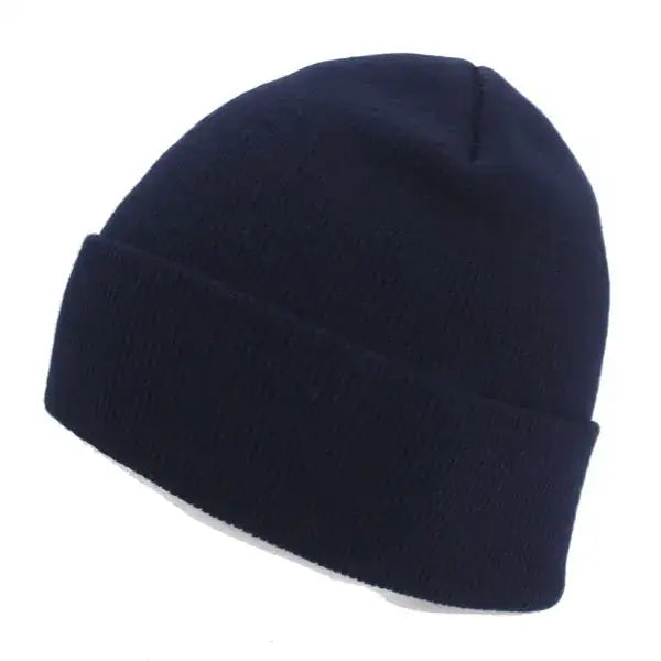 Bonnet homme court bleu foncé