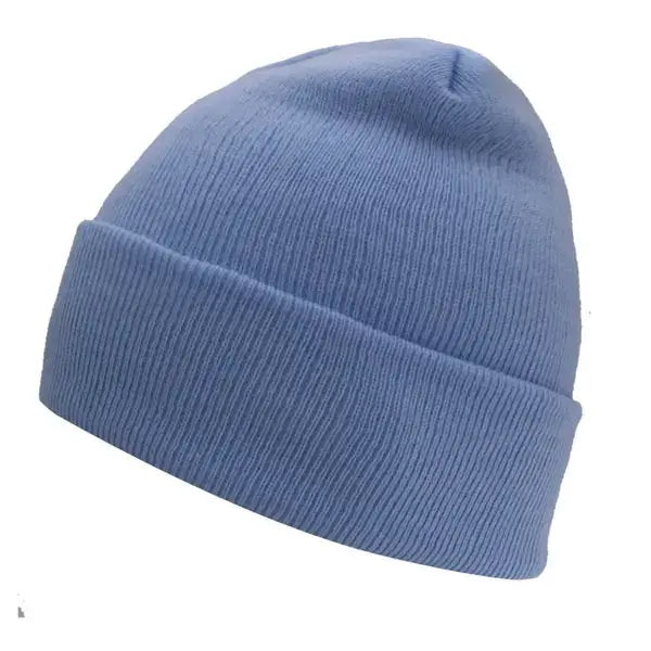 Bonnet homme court bleu pétrole