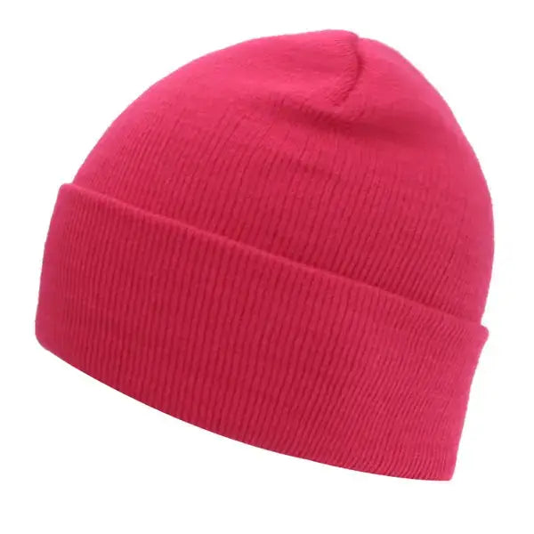 Bonnet homme court fushia