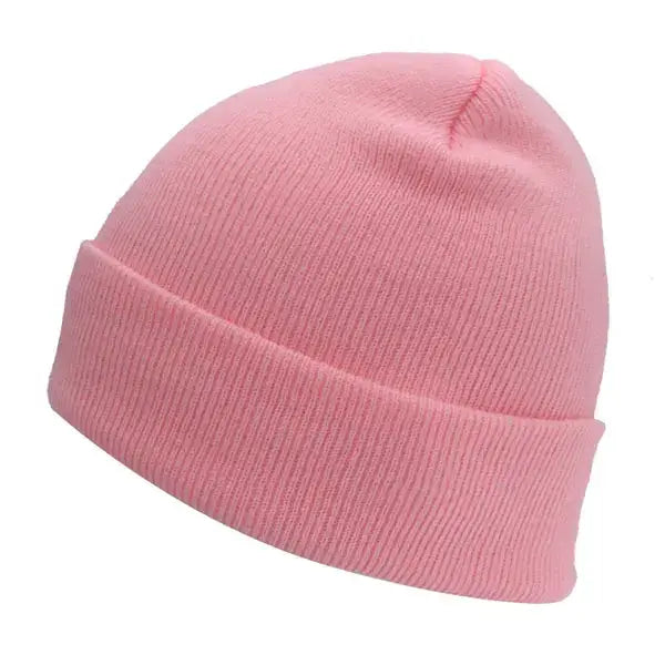 Bonnet homme court rose