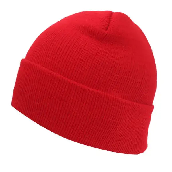 Bonnet homme court rouge