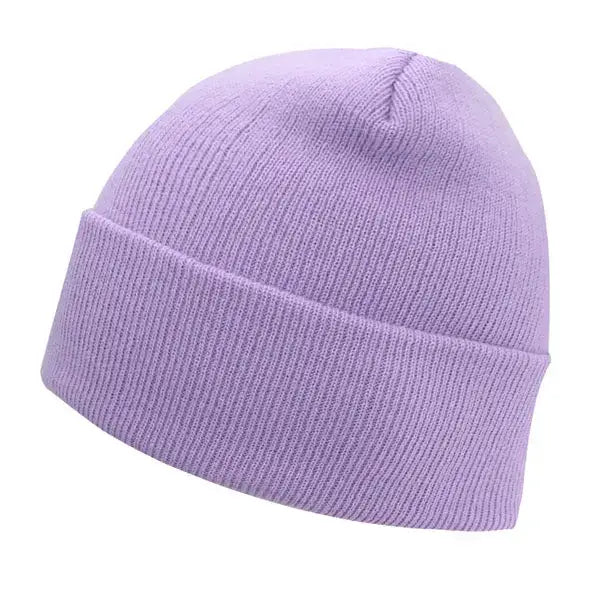 Bonnet homme court violet