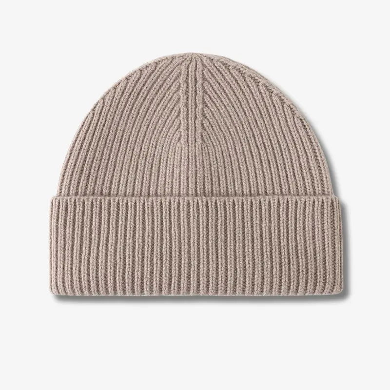 Bonnet laine beige