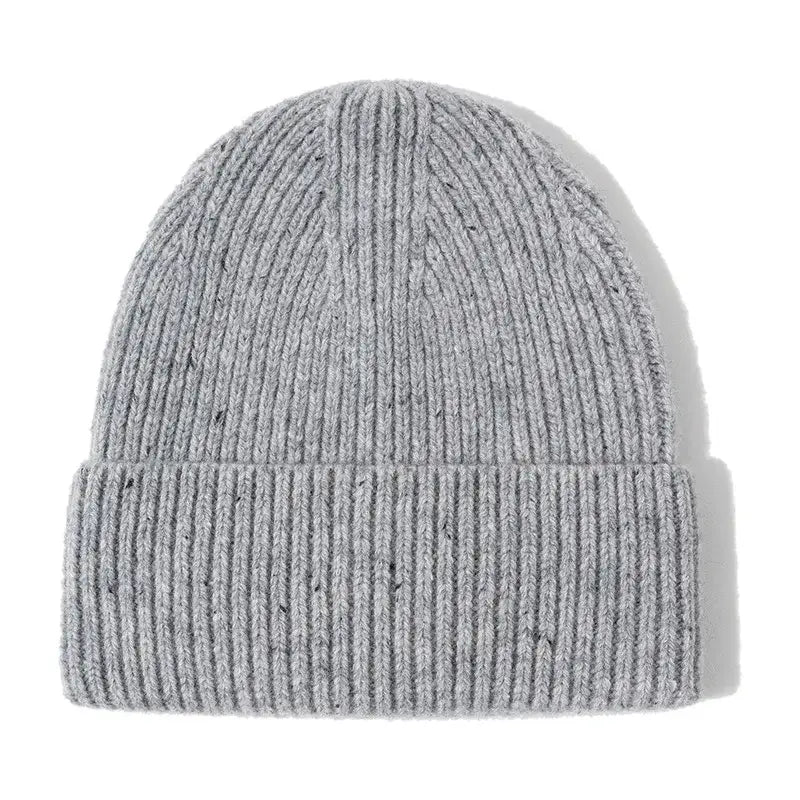 Bonnet laine femme gris