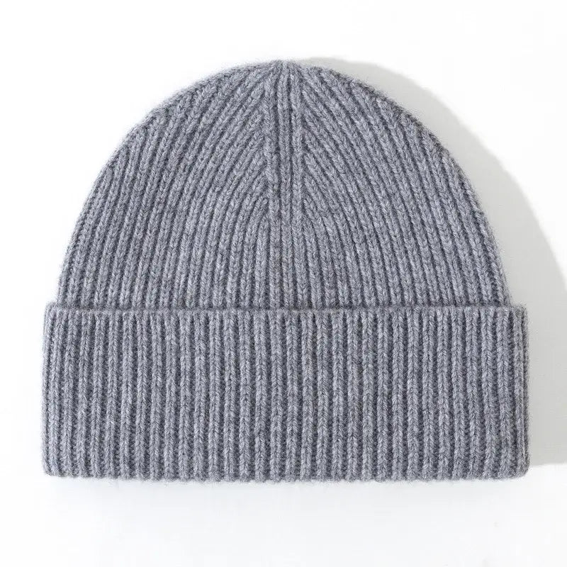 Bonnet laine gris