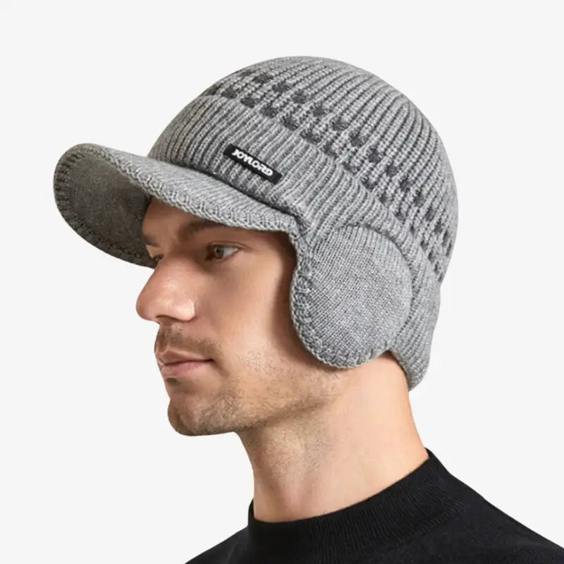 Casquette bonnet homme gris