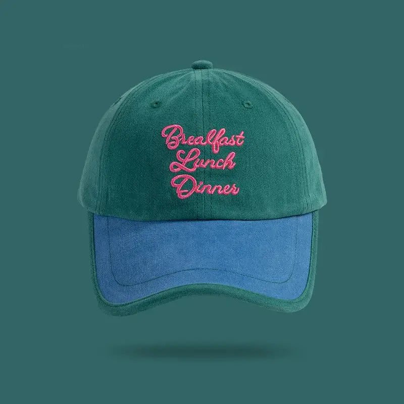 Casquette breakfast lunch dinner