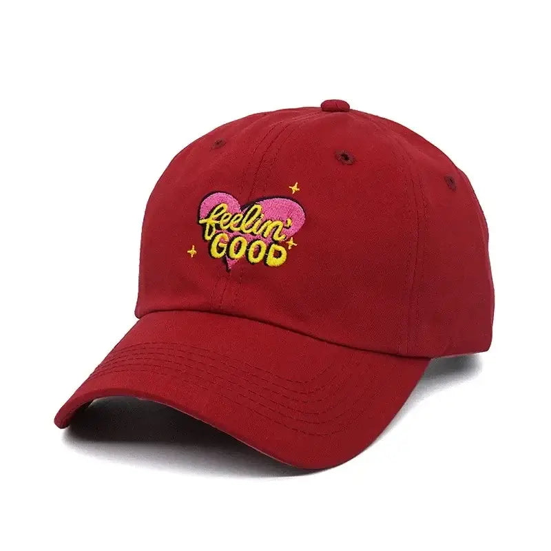 Casquette feeling good rouge