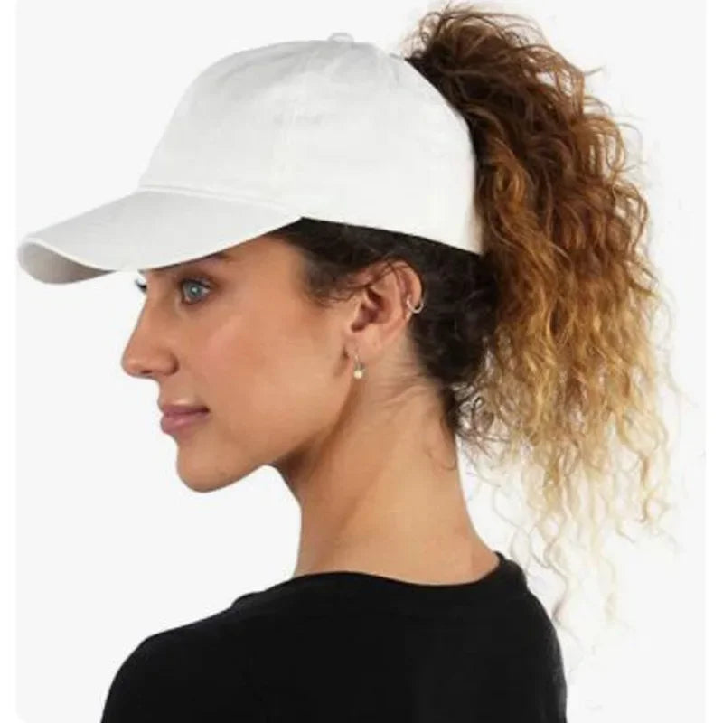 Casquette femme queue de cheval