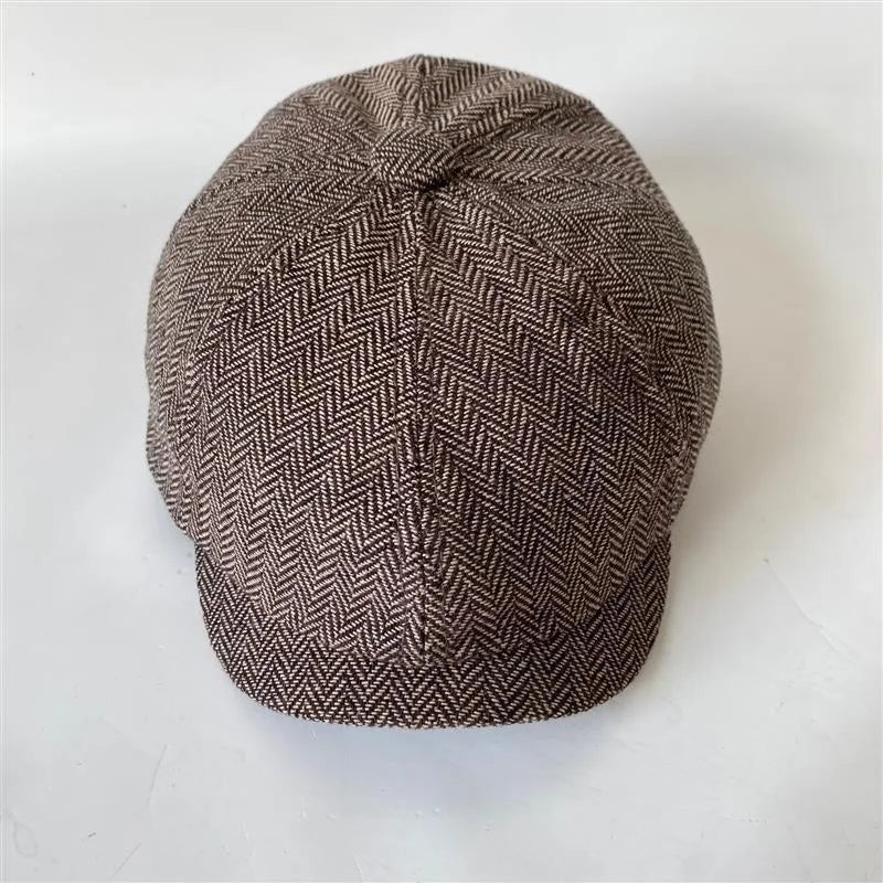 Casquette gavroche à chevrons