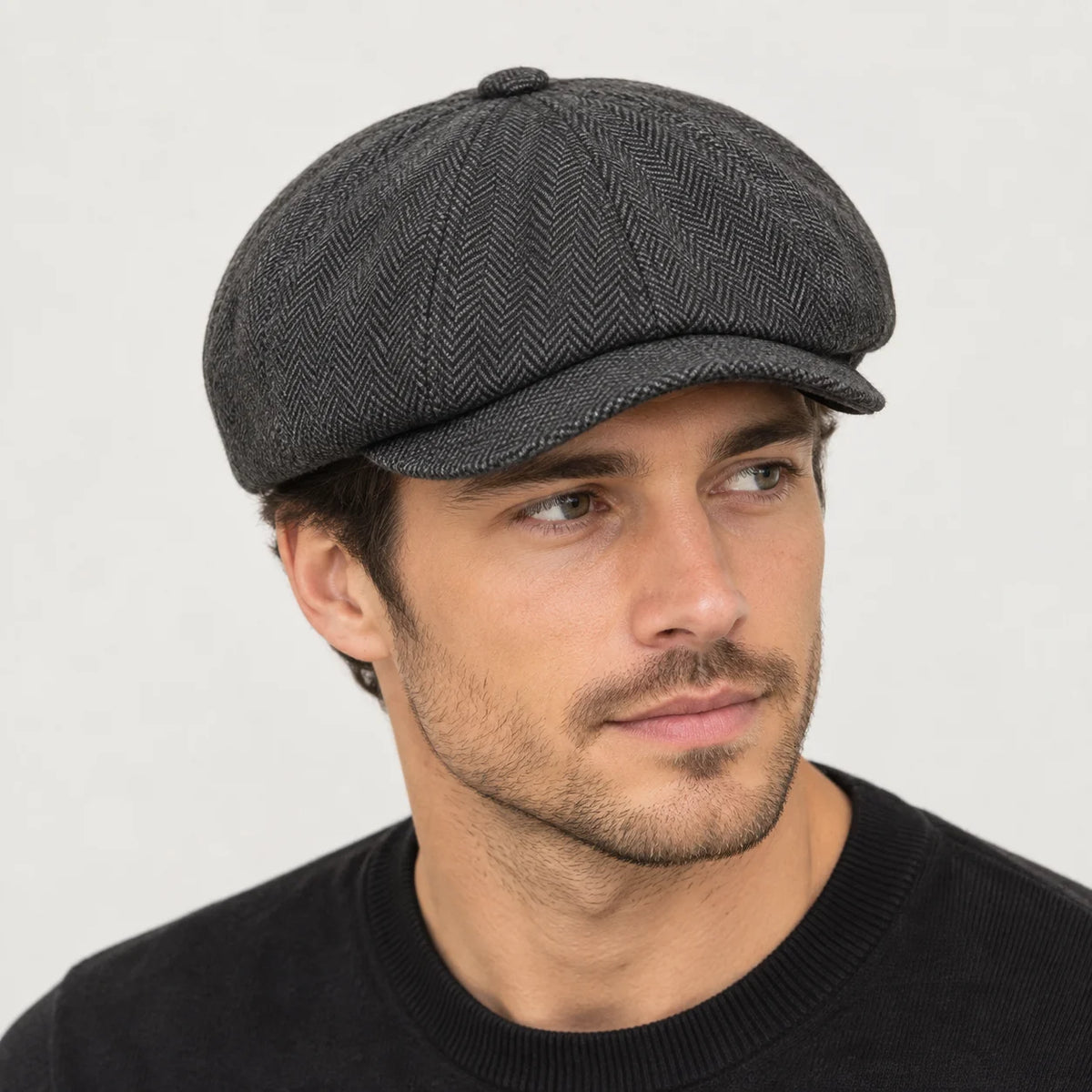 Casquette gavroche à chevrons