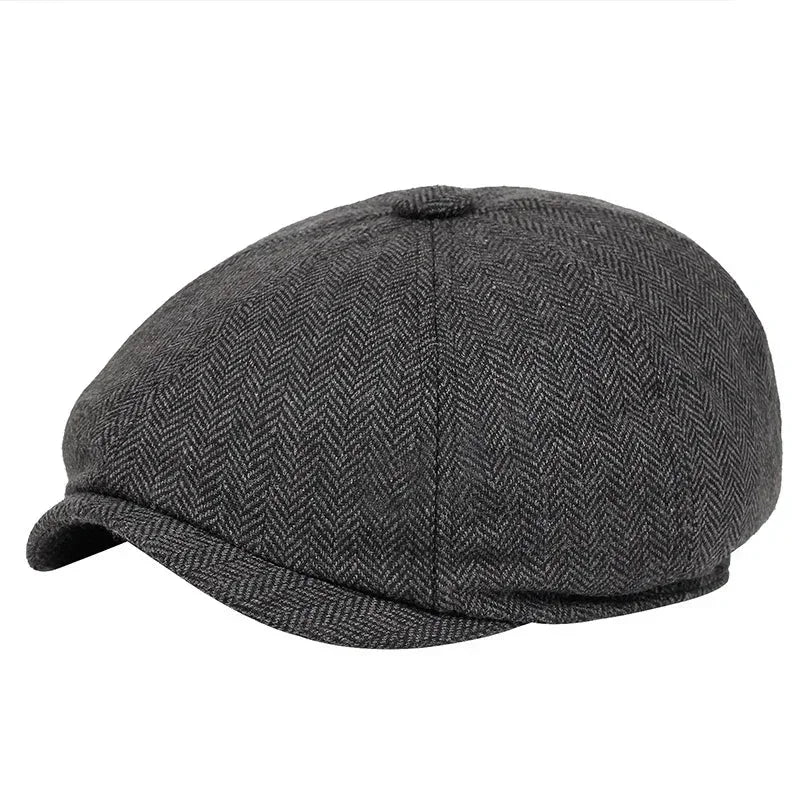 Casquette gavroche à chevrons