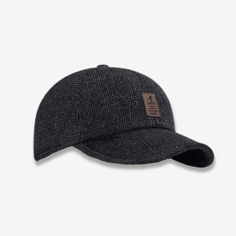 Casquette hiver homme noir
