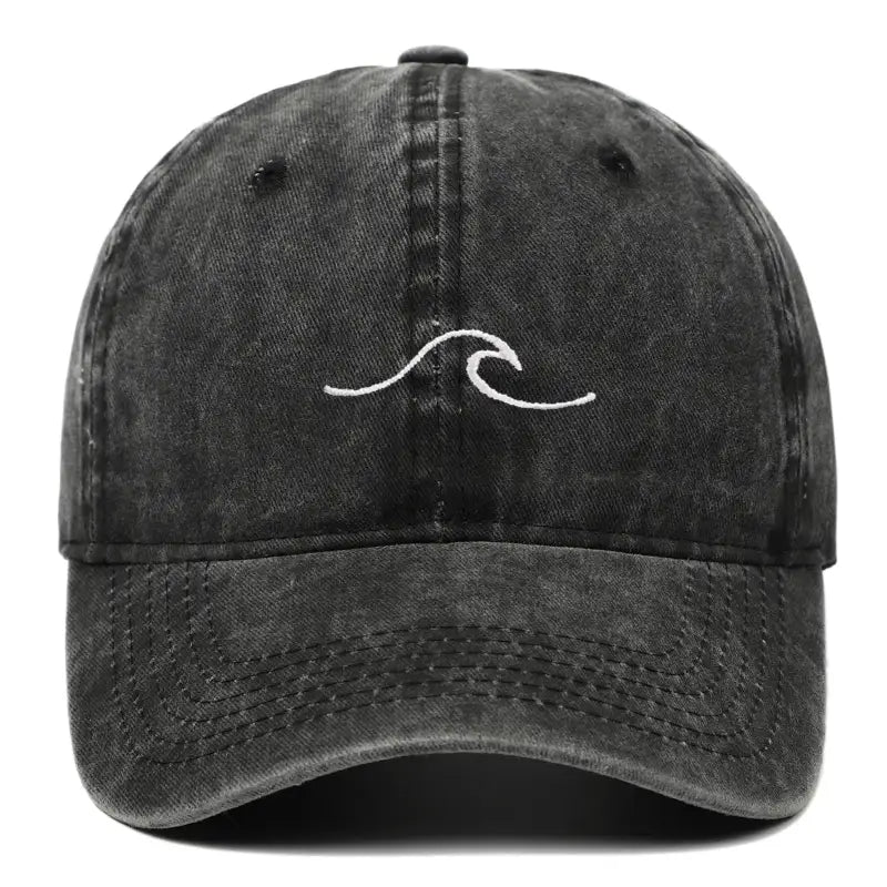 Casquette la vague noir