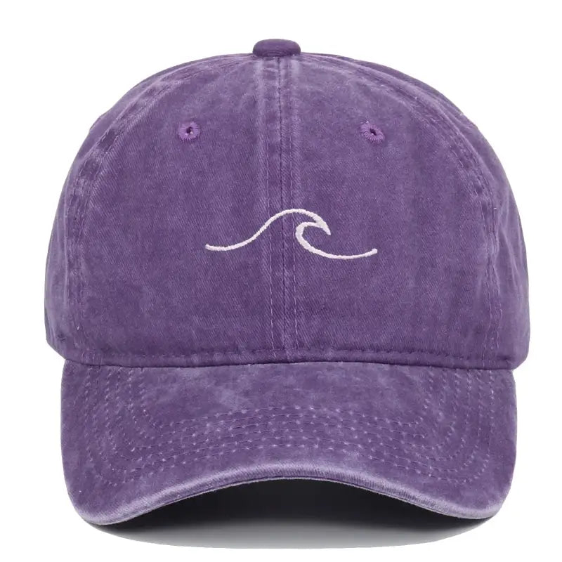 Casquette la vague violet