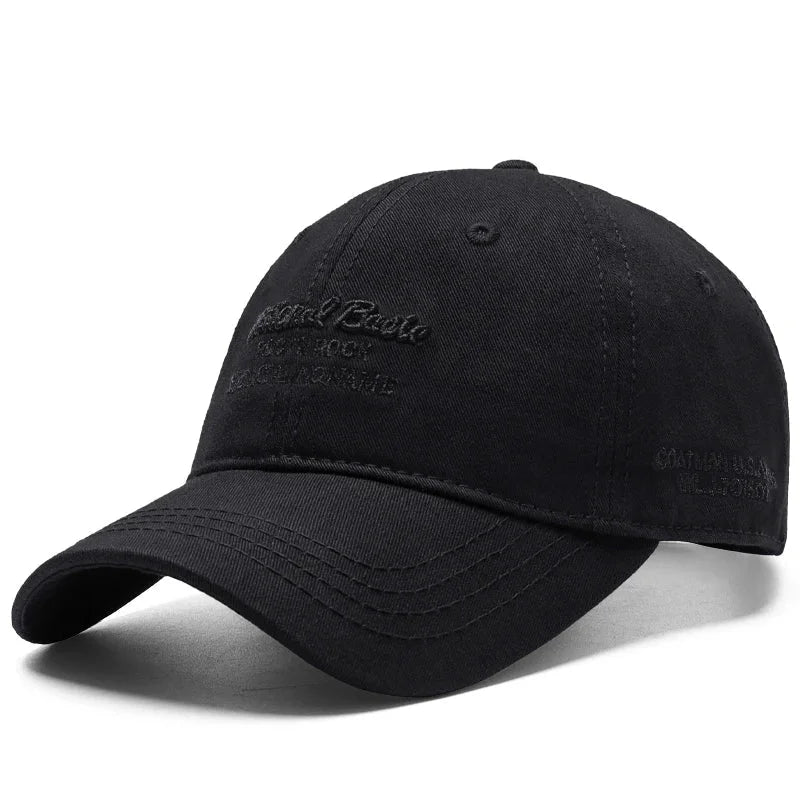 Casquette rock n rock noir / 60-65 cm