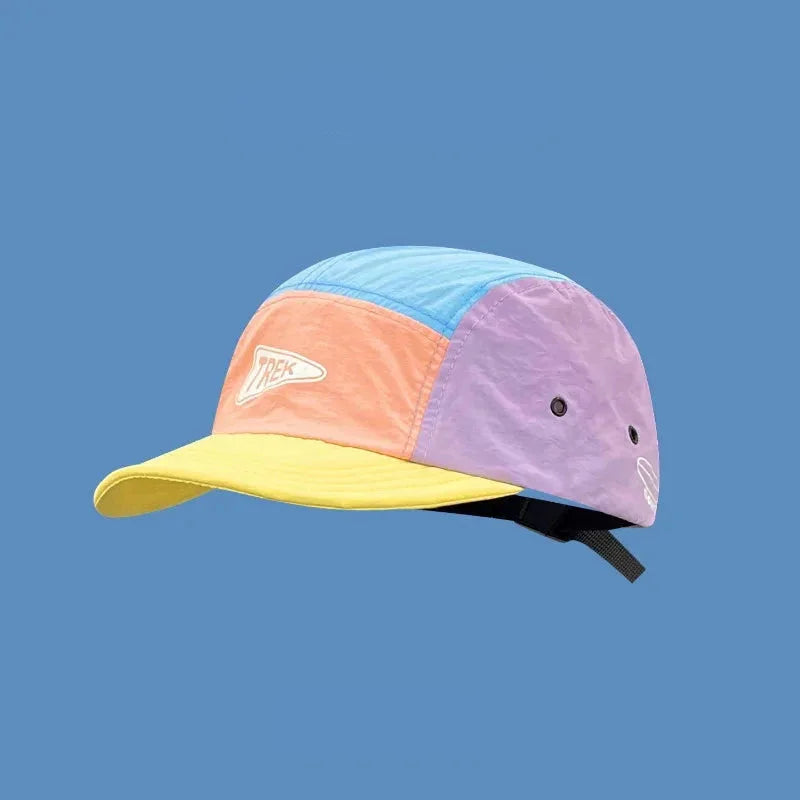 Casquette trek jaune