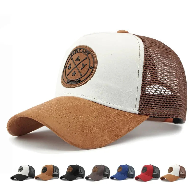 Casquette trucker homme bicolore