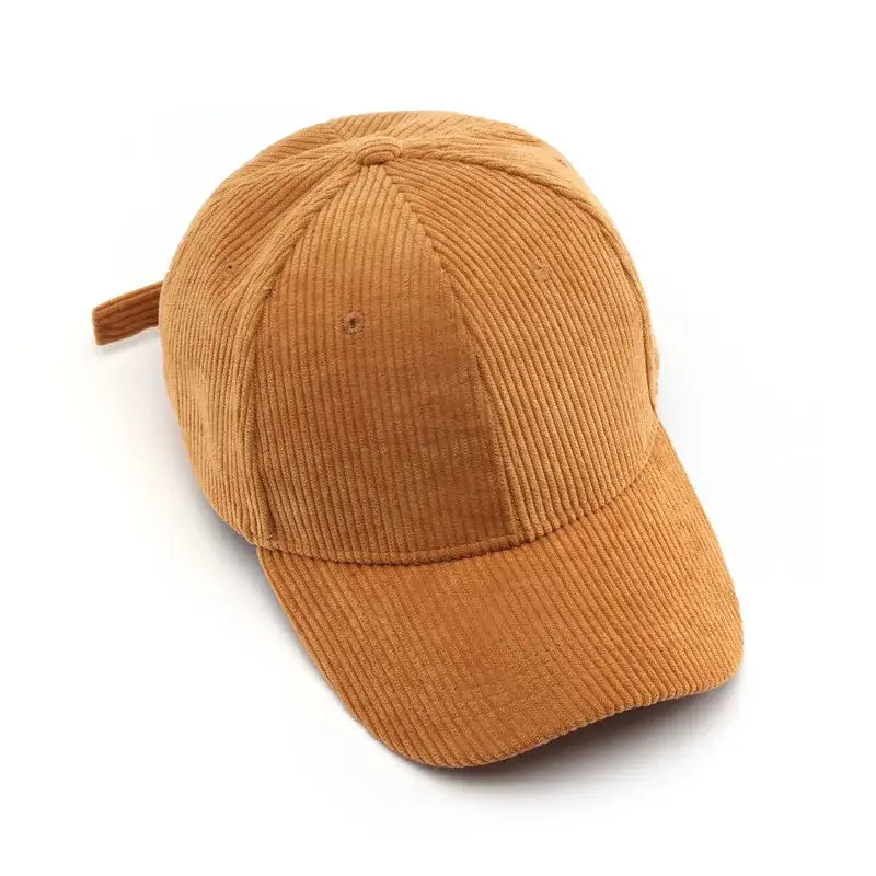 Casquette velours femme