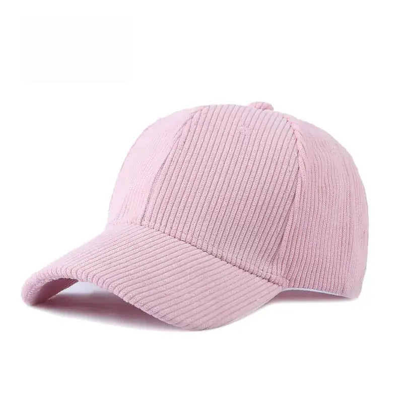 Casquette velours femme