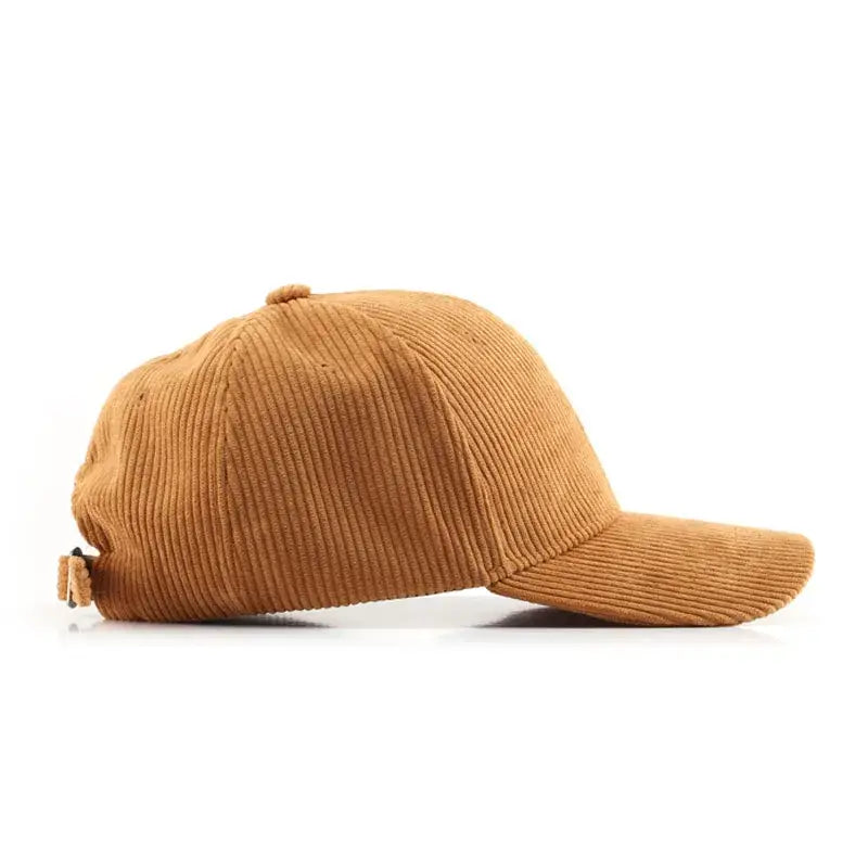 Casquette velours femme