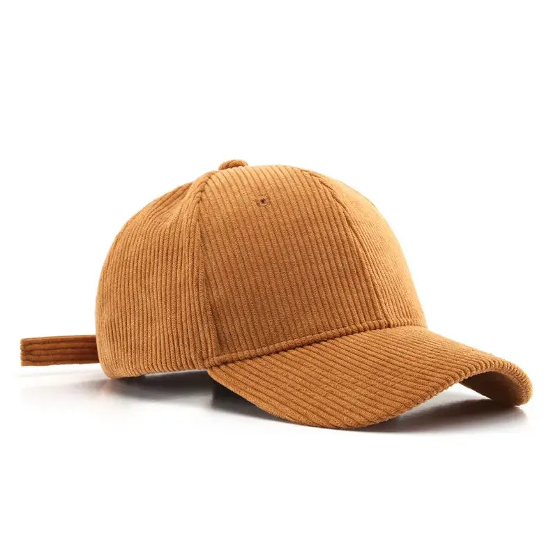 Casquette velours femme