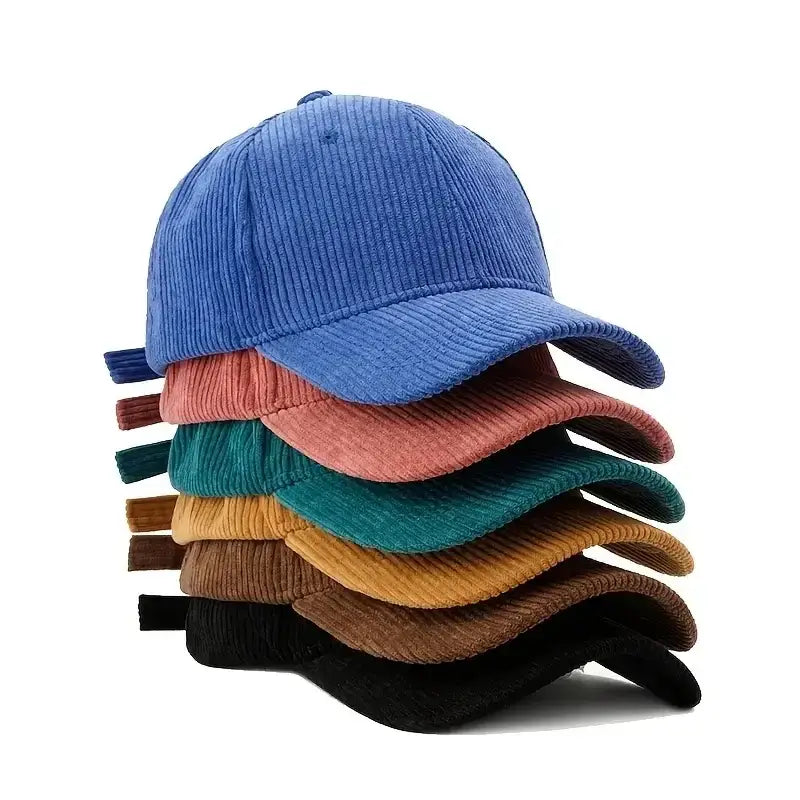 Casquette velours femme