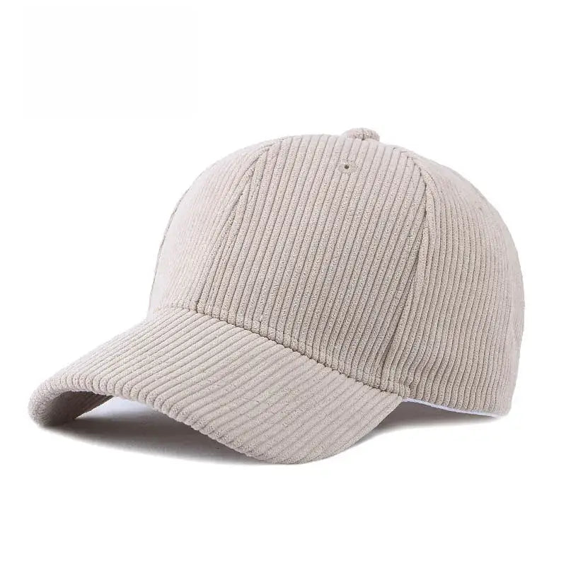 Casquette velours femme gris