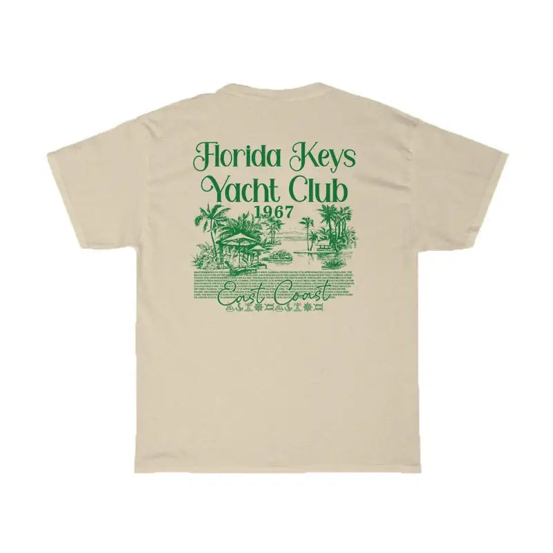 T - shirt florida yacht club beige / l