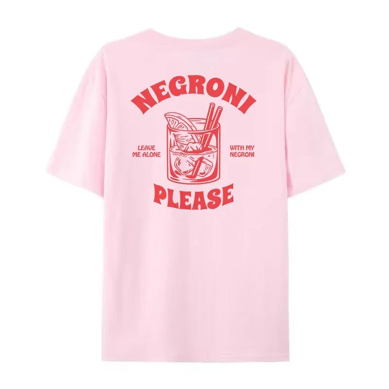 T-shirt negroni please rose / s