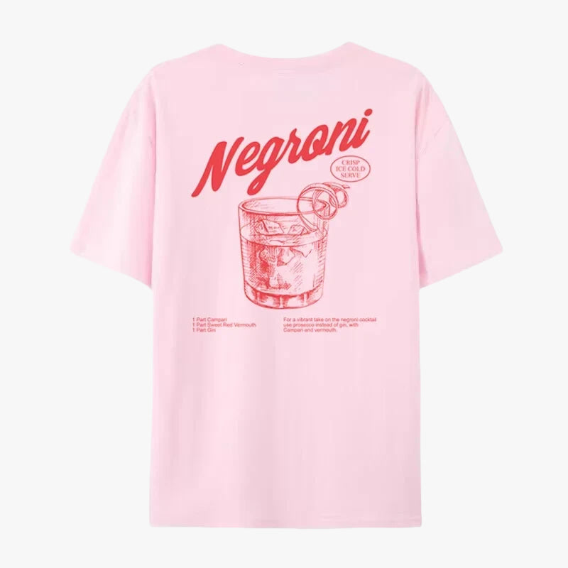 T-shirt negroni rose / s