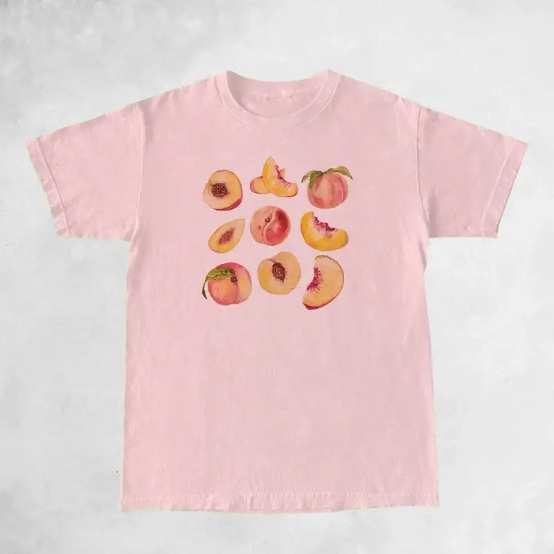 T - shirt pêches rose / s