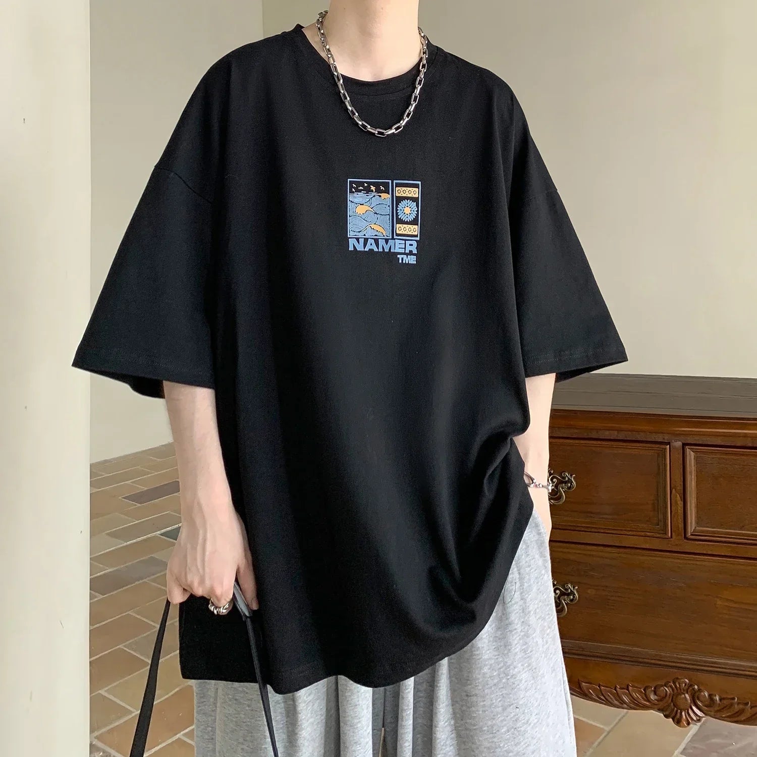 T-shirt wave