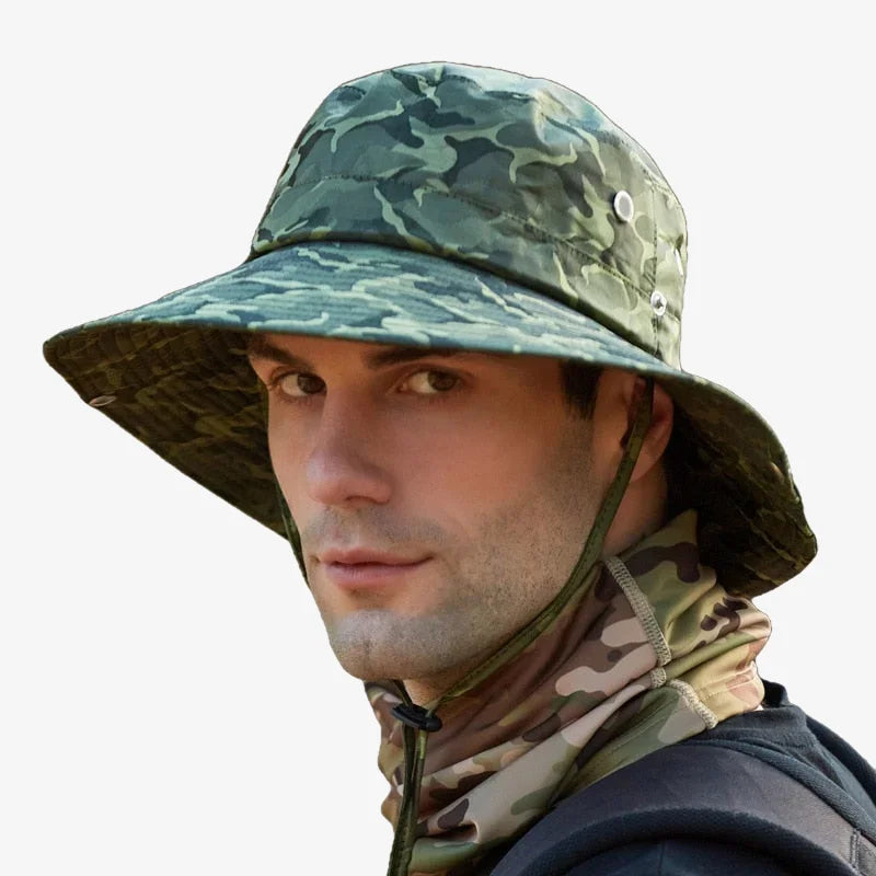 Chapeau bob camouflage militaire