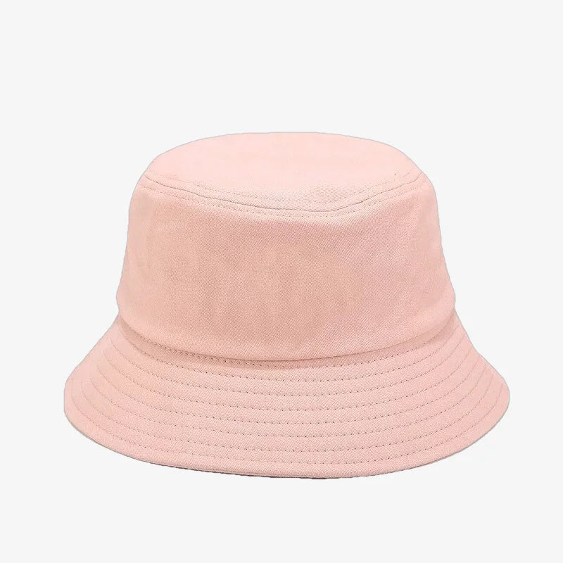 Chapeau bob couleur pastel rose pastel