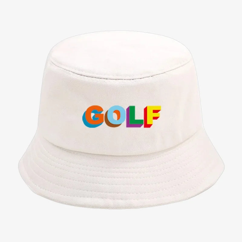 Chapeau bob golf beige