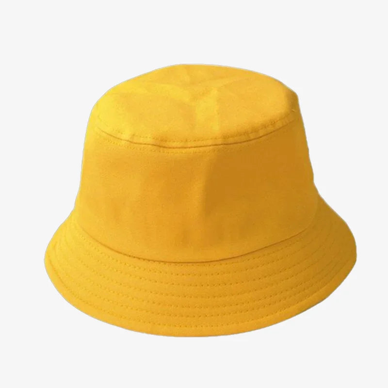 Chapeau bob jaune