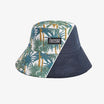 Chapeau bob réversible forest edge bleu foncé