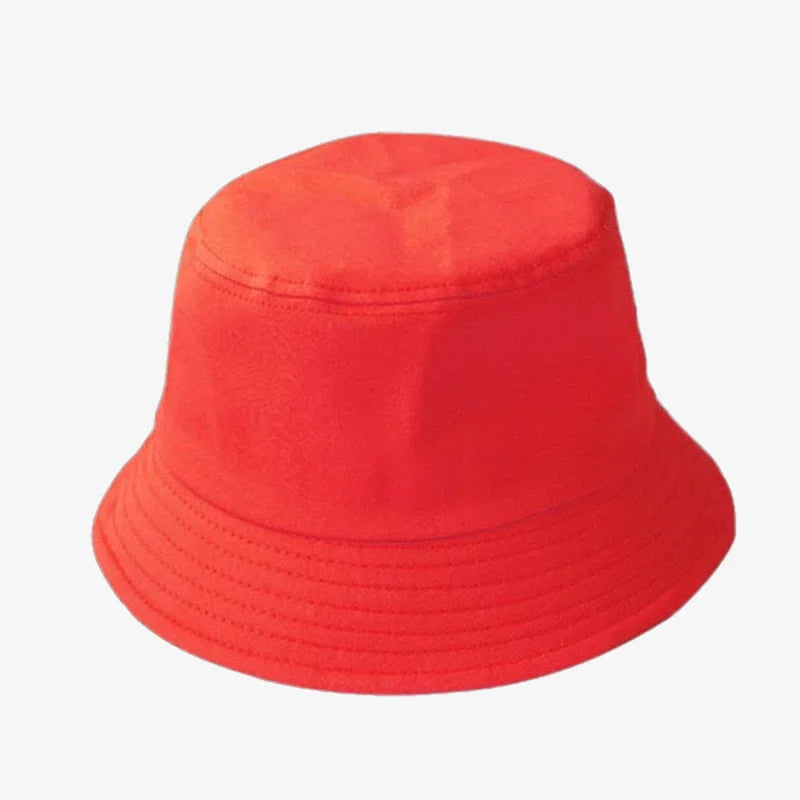 Chapeau bob rouge