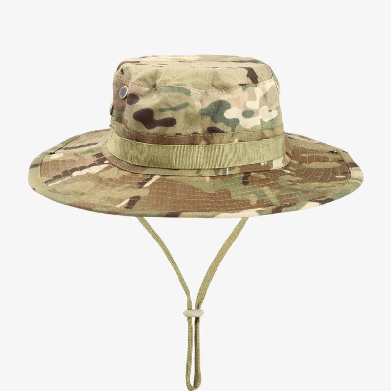 chapeau bob militaire de type trellis 